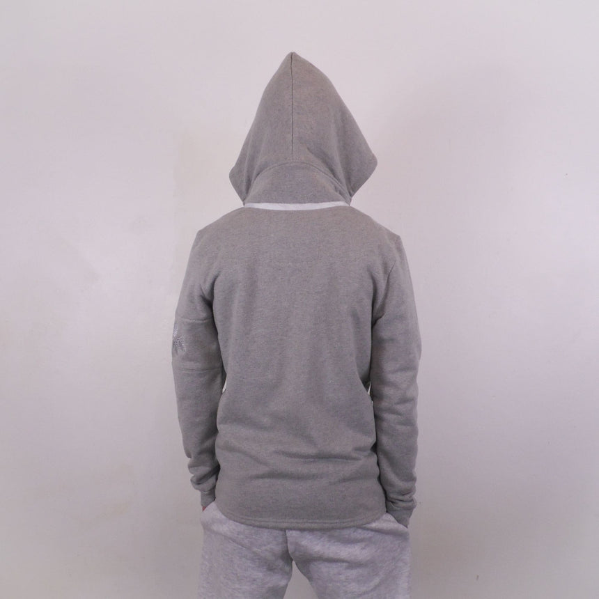 GREY HOODIE BACK